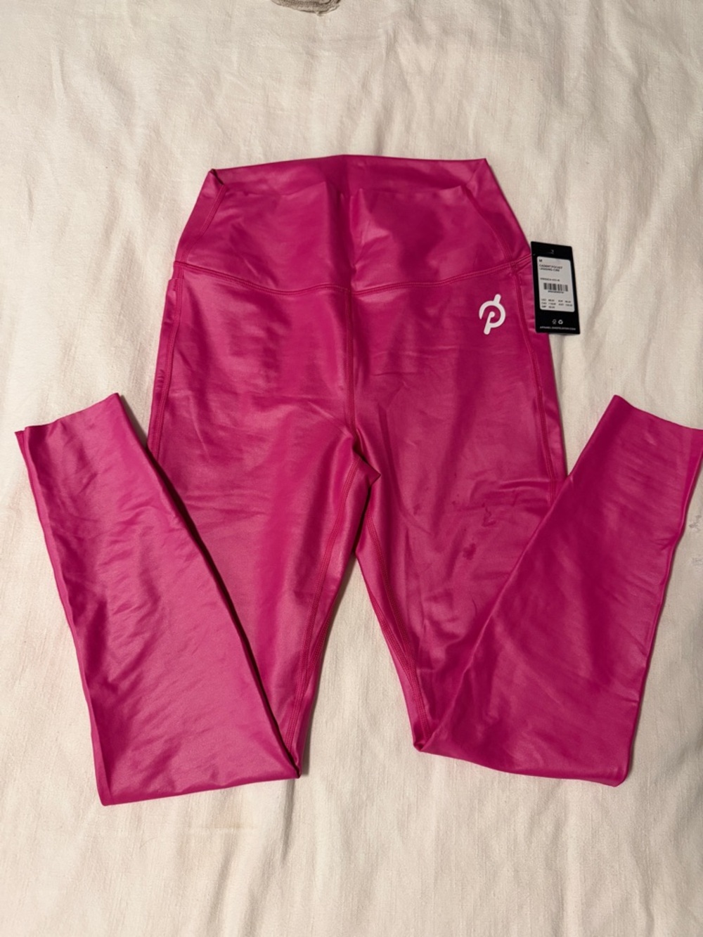 Peloton Hot Pink High-Waist Leggings